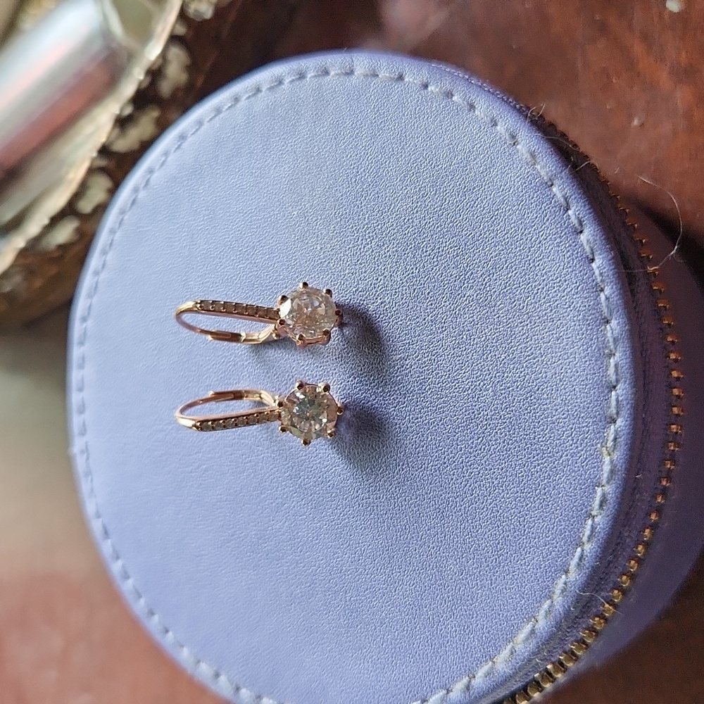 Diamonique Earrings